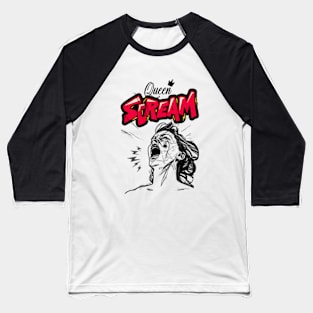 scream queen Baseball T-Shirt